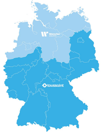 TOPSERV Standorte Deutschland